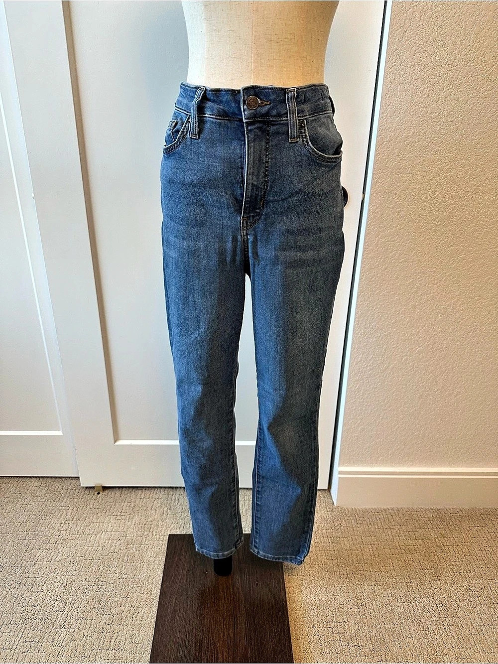 High-Rise Skinny Jeans
